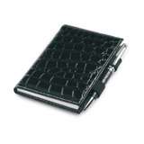 Crocodile pattern PU Notepad set - Available in: Brown , Burgund