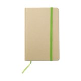 A6 Notebook - Available in: Blue , Red , Orange , Lime
