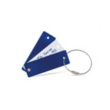 Aluminium lugagge tag  - Available in: Black , Blue , Matt Silve