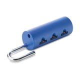 Small lugagge lock  - Available in: Black , Blue , Orange , Matt