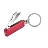 Blade and knife keyring  - Available in: Black , Blue , Red