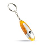 LED mini torch keyring  - Available in: Transparent Blue , Trans