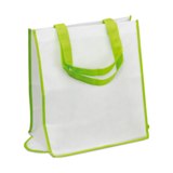 Non-woven foldable light(bag) - Available in: Black , Blue , Red