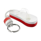 EVA slipper floating keyring - Available in: Blue , Red , Orange