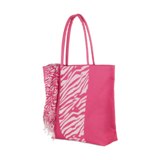 Beach bag and short pareo - Available in: Black , Blue , Fuchsia