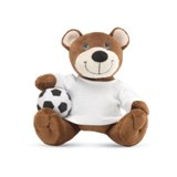 Teddy bear with t-shirt - Available in: Blue , Red , White , Ora