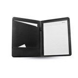 portfolio in bonded leather  - Available in: Black