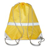 duffle bag w/ reflective band  - Available in: Yellow , Orange