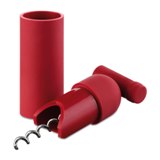 corkscrew in bottle shape - Available in: Burgundy , Black