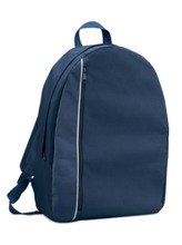 2 tone rucksack in 600D polyester and 1680D twill combination. F