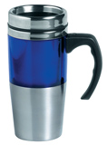 Manhatten stainless steel thermal mug