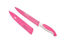 Maxwell & Williams S&D Carving Knife Pink 20Cm - Min Orders Appl Maxwell & Williams S&D Carving Knife Pink 20Cm - Min Orders Appl