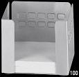 Paper cube hlder - medium - 70mm high