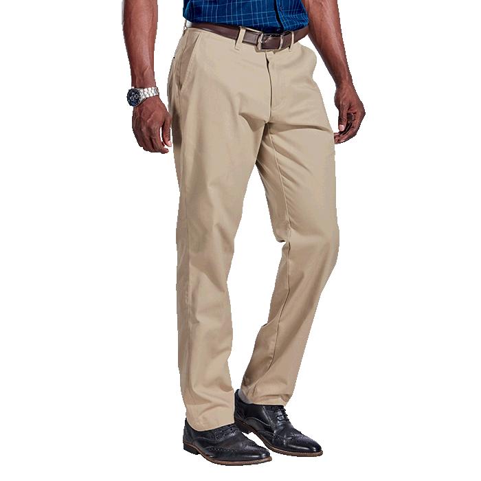 Barron Flat Front Chino - Avail in: Black, Pebble or Navy