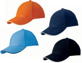 Slazenger Sandwich Cap - Orange/Natural