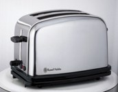 Russel Hobbs 2-Slice Traditional Polished Toaster Russel Hobbs 2-Slice Traditional Polished Toaster