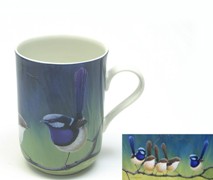 Maxwell & Williams Bird Superb Fairy Wrens Mug - Min Orders Appl Maxwell & Williams Bird Superb Fairy Wrens Mug - Min Orders Appl