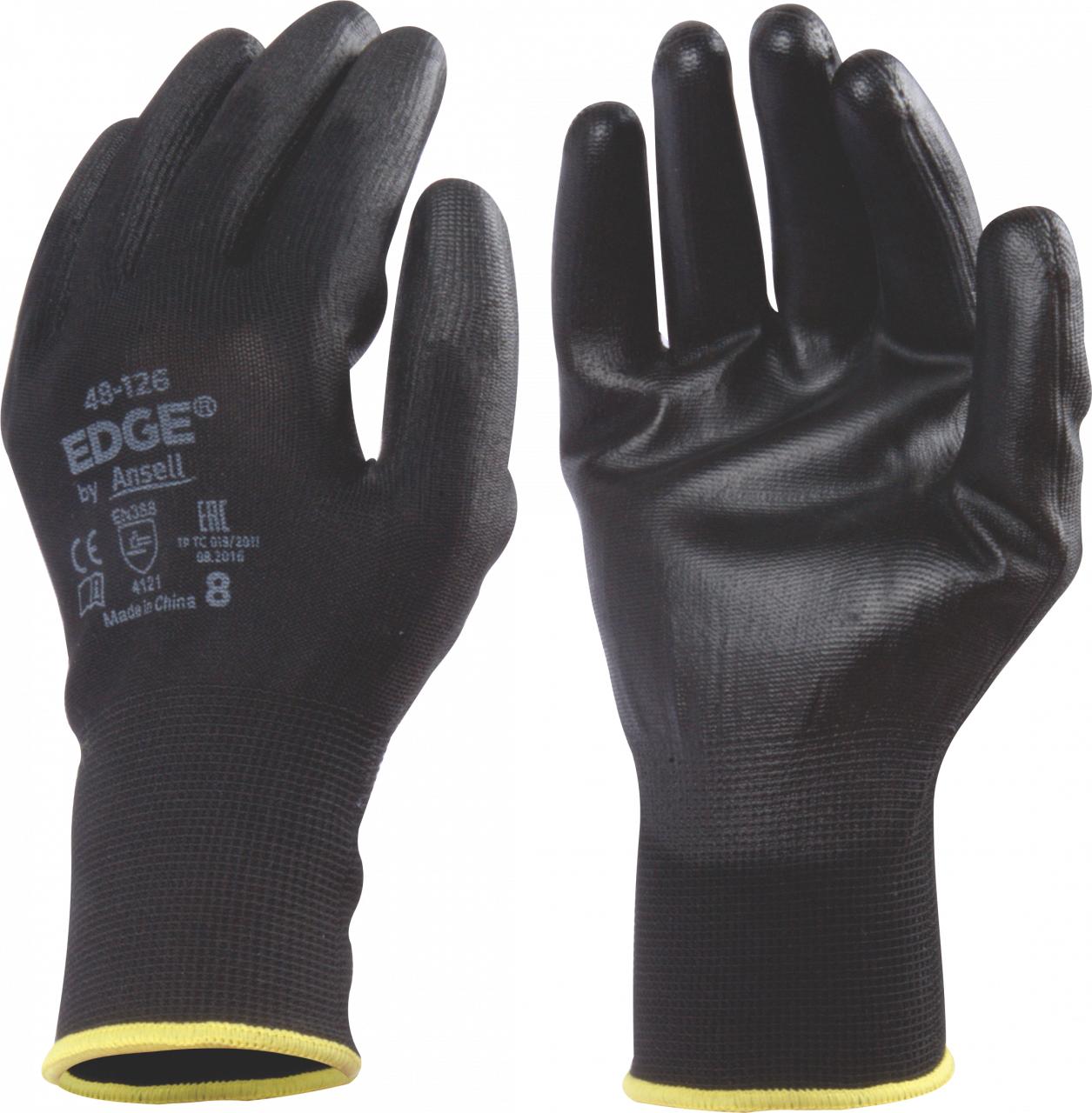 Rubber Glove Tx2001 Black M