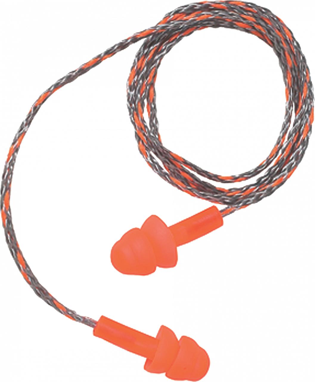 Reusable Earplug 2111200 Whisper Corded Orange