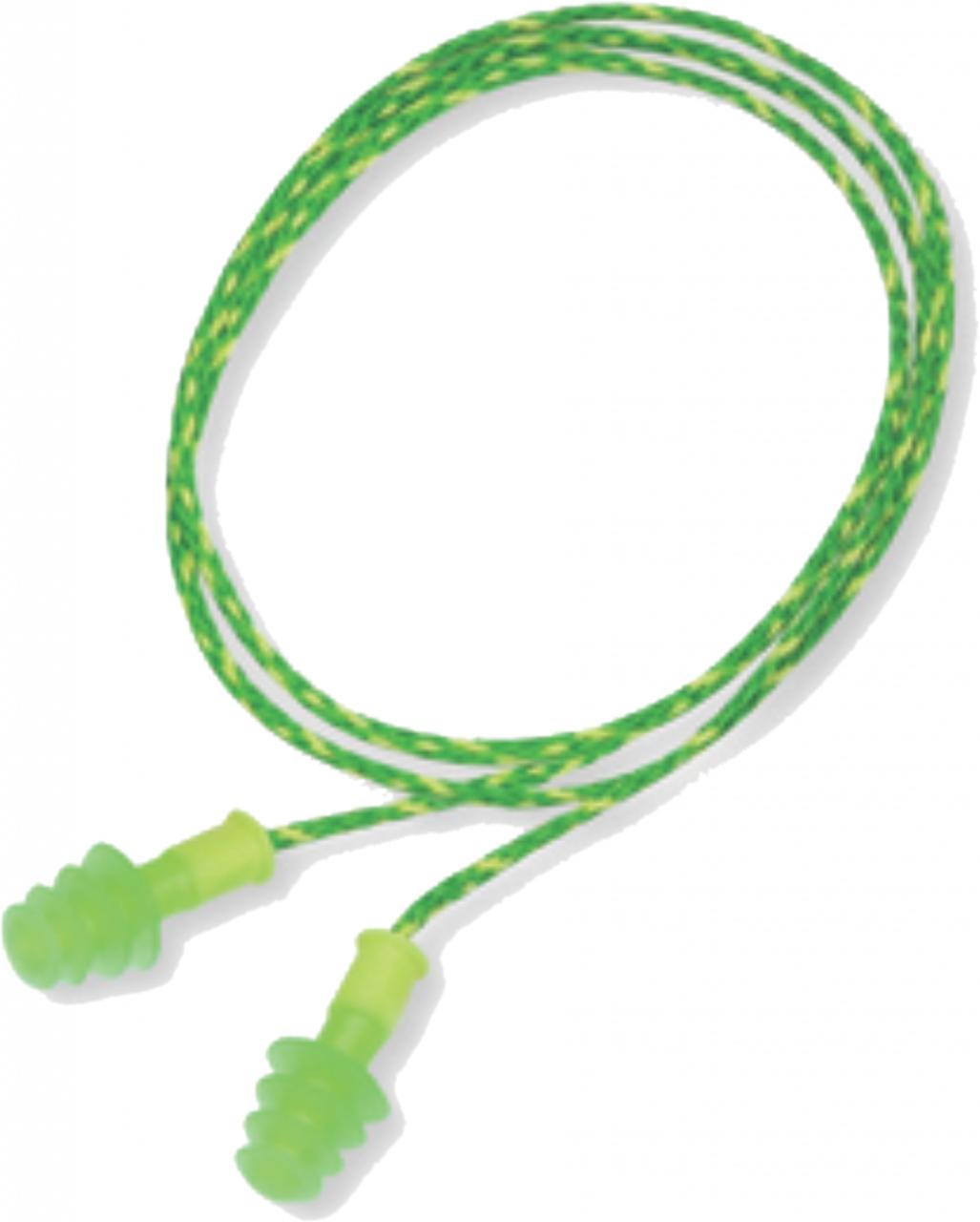 Reusable Earplug Bilsom Fusion Corded Lime