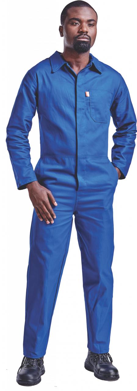 Boiler Suit J54 Royal Blue. Sizes 34 - 60