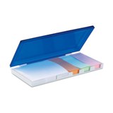 Sticky notes and pad in frosted box -Available in: Transparent-T