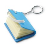 PVC note book key ring -Available in: Fuchsia-Lime-Heaven Blue