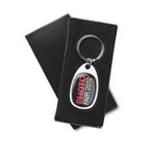 Metal key ring - doming cost not included -Available in: Matt Si