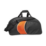 Polyester sport bag with mesh -Available in: Red-Orange-Royal bl