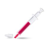 Syringe shape highlighter -Available in: Yellow-Fuchsia