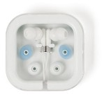 Pair of ear phones for Mp3/4 players with two spare sets of buds