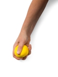 Anti stress ball made from a PU foam material.