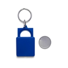 Key and coin holder suitable for a  1.00 or  0.50. - Available