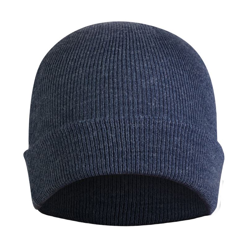 Melange Beanies - Avail in: Charcoal Melange, Denim Melange