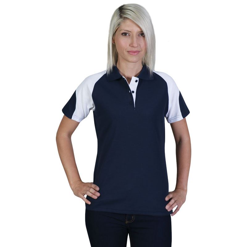 Ladies Infinity Polo - Avail in: Lime/Slate Grey, Orange/Black,