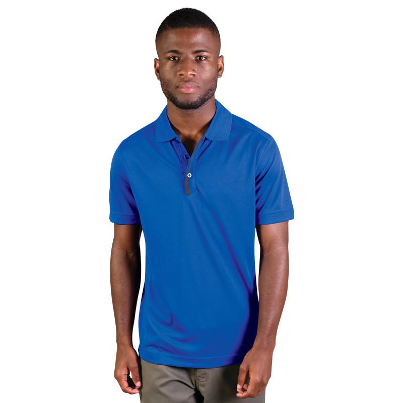 Matrix Polo - Avail in: Royal/Graphite, Orange/Graphite, Black/G