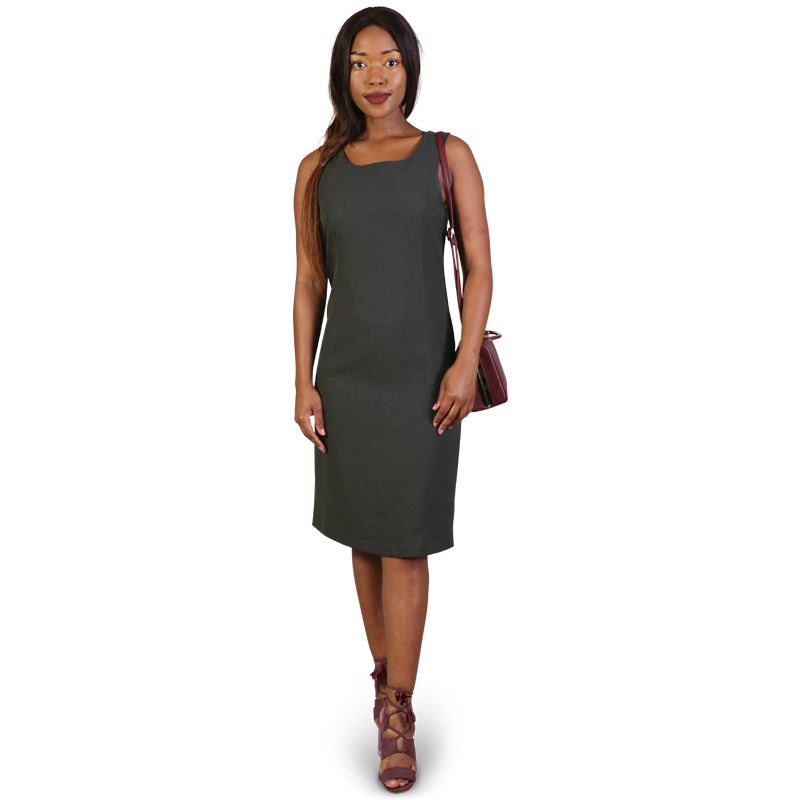 Jane Dress - Avail in: Black, Navy, Charcoal Melange