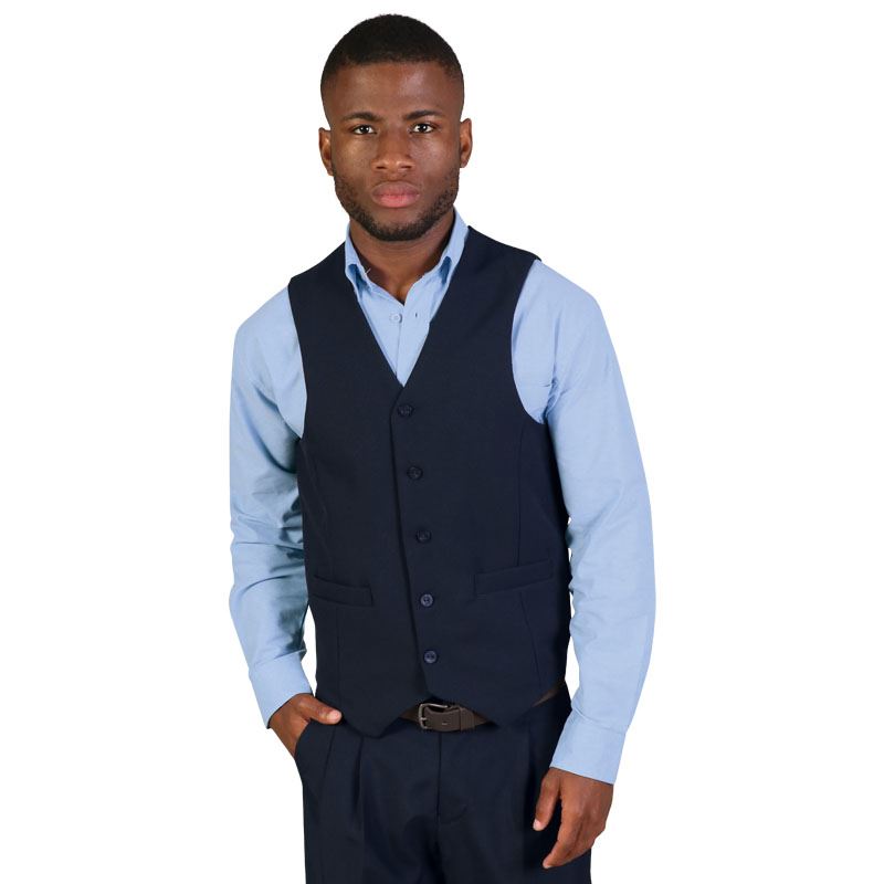 John Waistcoat - Avail in: Black, Navy, Charcoal Melange