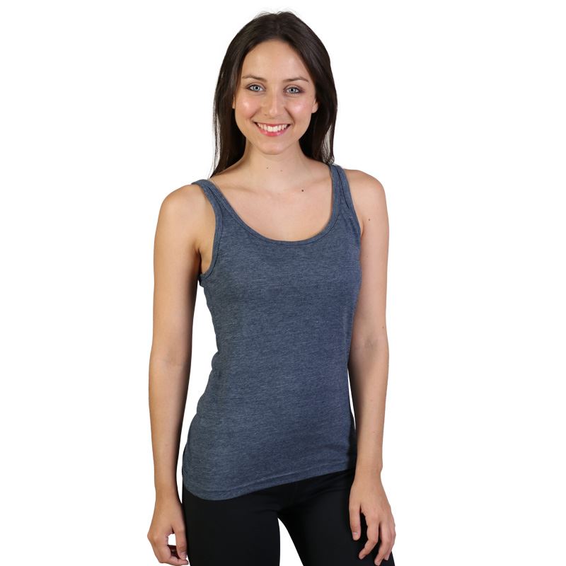 Ladies Lifestyle Vest - Avail in: Black, Navy, Ash Navy Melange,