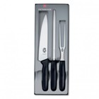 Victorinox 3Pc Carving Set Black Perfect For The Larger Cuts Of