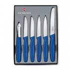 Victorinox 6Pc Paring Set Blue Perfect For Kitchen Tasks In Whic