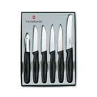 Victorinox 6Pc Paring Set Black Perfect For Kitchen Tasks In Whi