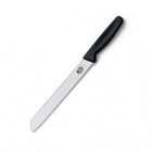 Victorinox Bread Knife Wavy Black Fresh, Crunchy Breads, Even Cu