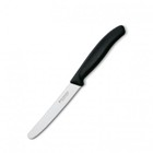 Victorinox Classic Tomato Black Ser 11Cm Perfect For Kitchen Tas