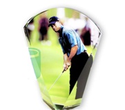 Crystal - Sports Trophy - 110 X 160 X 40mm Crystal - Sports Trophy - 110 X 160 X 40mm