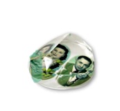 Crystal - Ball With 2 Flat Surfaces - 80mm Diameter Crystal - Ball With 2 Flat Surfaces - 80mm Diameter
