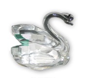 Crystal - Swan - 60 X 90mm Crystal - Swan - 60 X 90mm