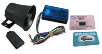 Diy Car & Bike Alarm System - Including Siren And Remote Control