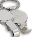 Bottle Opener - Silver - Takes 25mm Insert