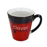 Premium Quality Mug - Colour Change Black - Cone Shaped - 12Oz